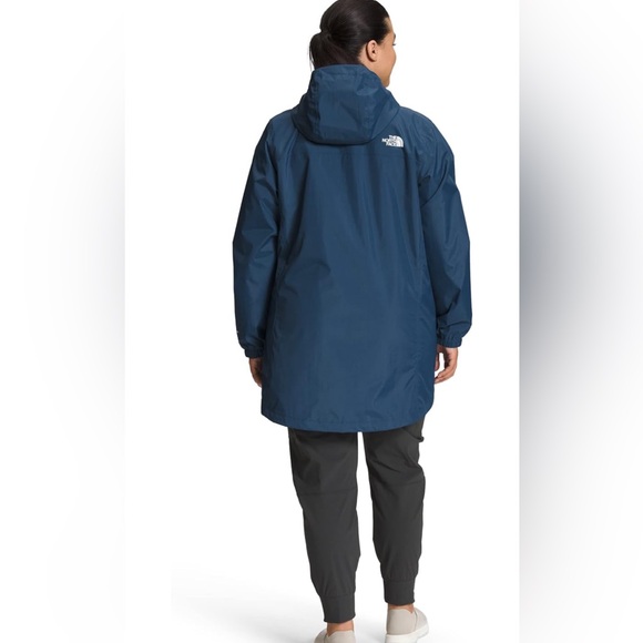 NWT! THE NORTH FACE WOMEN'S ANTORA PARKA WATERPROOF RAIN JACKET Shady Blue S~1X - Picture 3 of 16